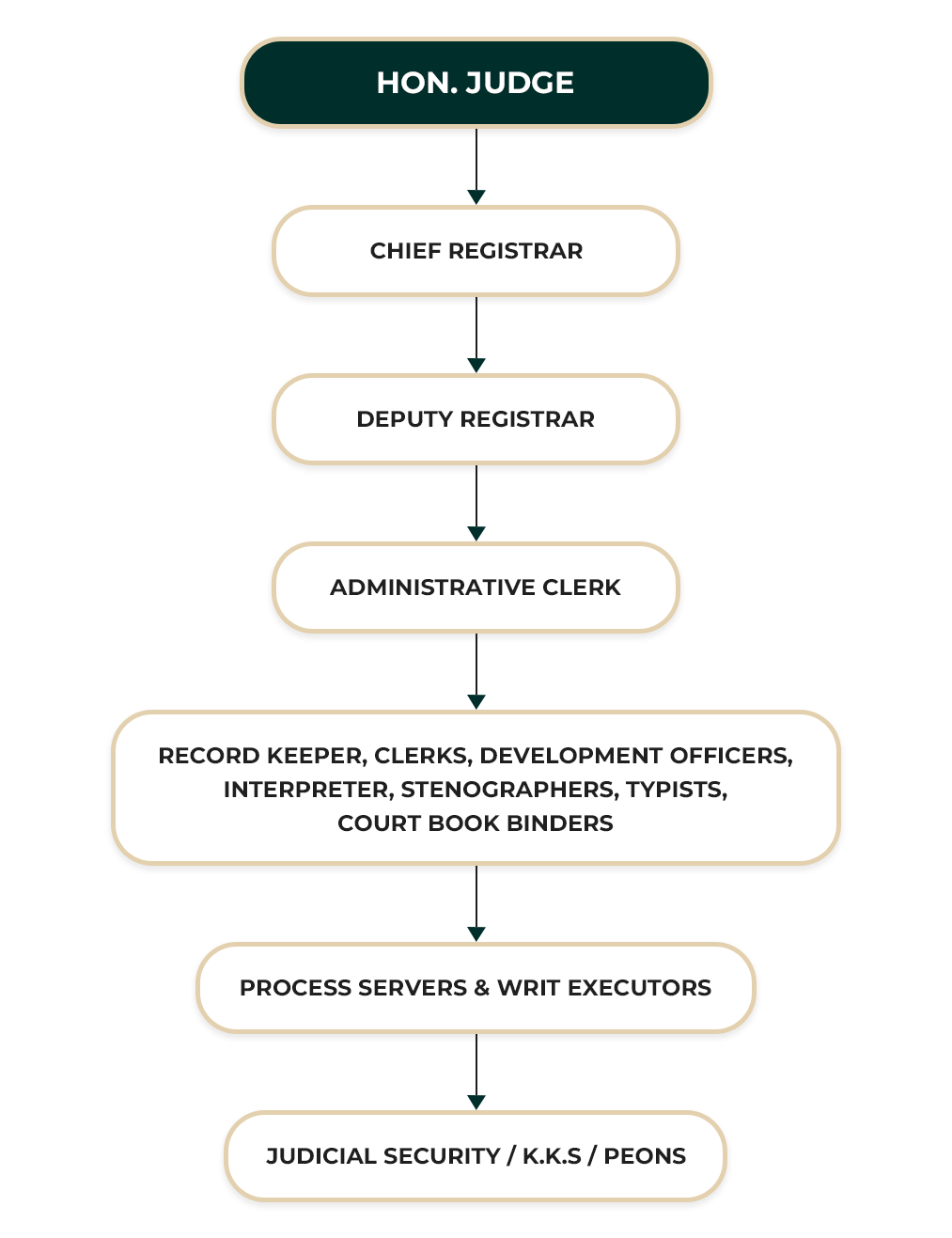 District Court Balapitiya ORGANIZATIONAL STRUCTURE